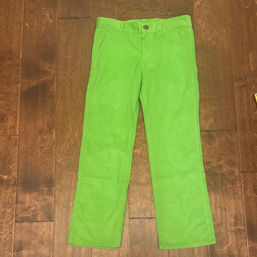 NWT TBBC Prep School Pants (Corduroy) - Grenada Green -10 price is firm
